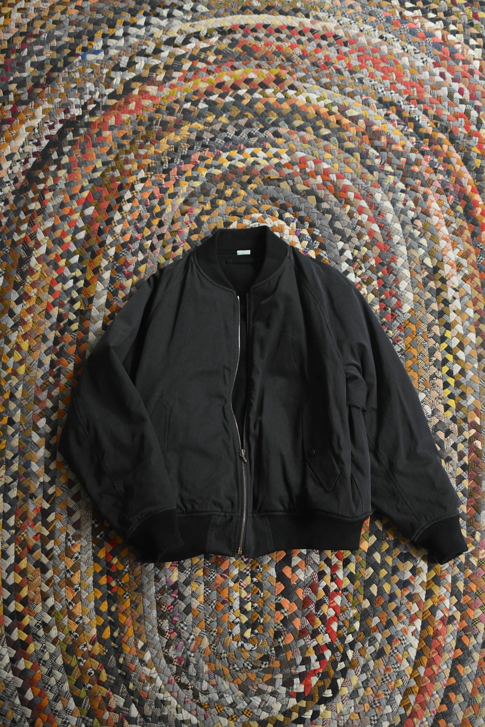 A.PRESSE / Silk Padding Jacket (Black) | PAY ID