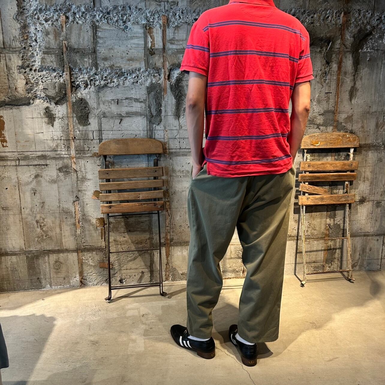 USED ITEM】 ポロラルフローレンウエストゴムリメイクチノ( OLIVE