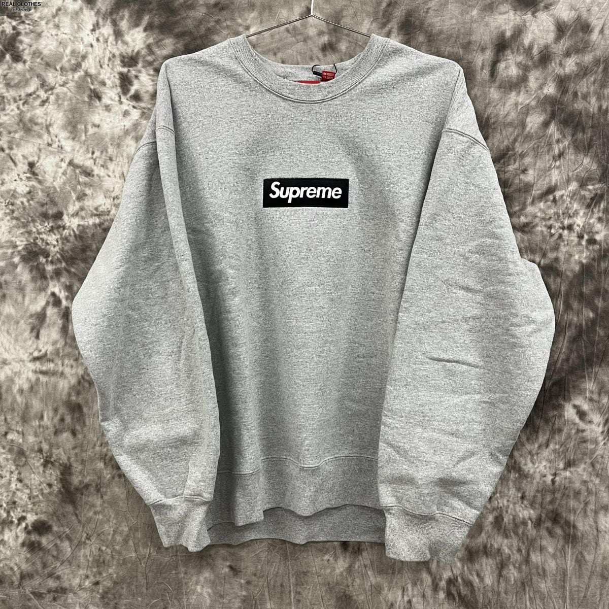 M Supreme ボックスロゴ クルーネック  グレー box logo