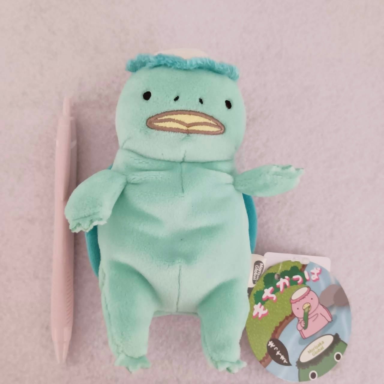 もちシリーズ岩手 かっぱ マスコット（水色） | AM☆BASE