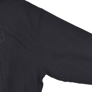 【VETEMENTS】EMBROIDERED FRONT ZIP-UP HOODIE