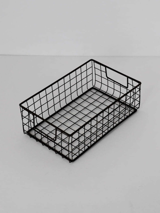 ワイヤーバスケット シューズボックス S / Wire Basket Shoes Box Small PUEBCO