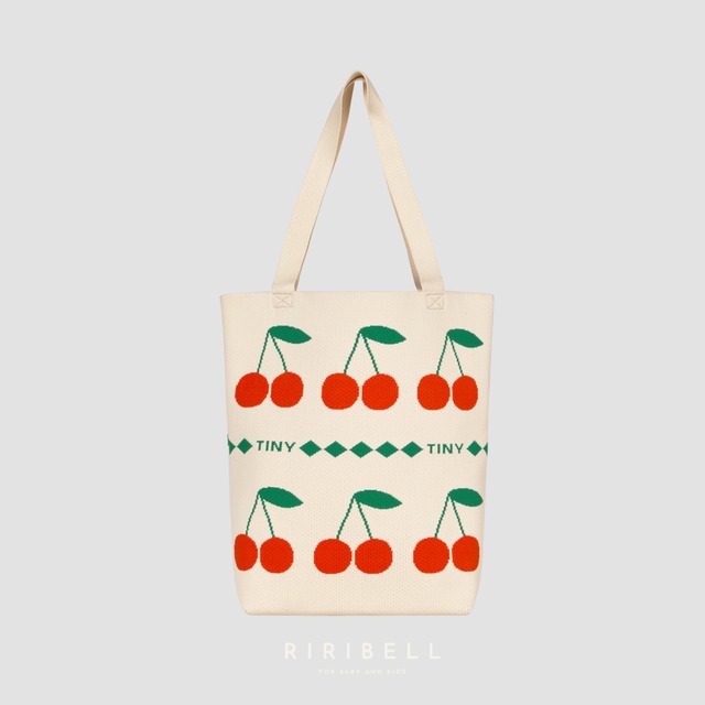 【TINYCOTTONS】Cherries Tote Bag