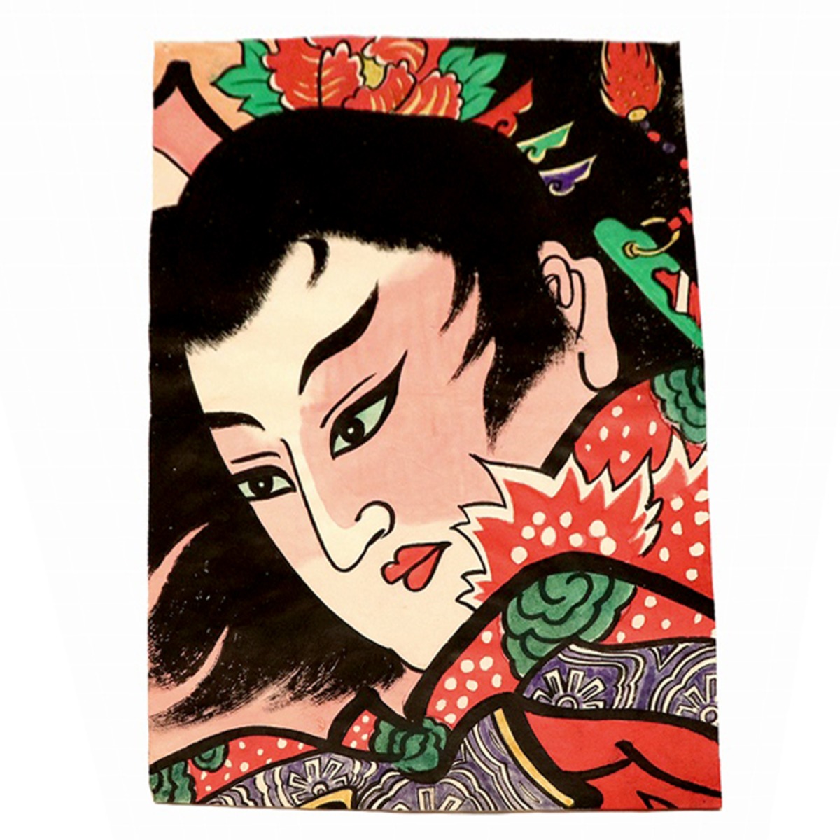 津軽凧絵・ねぷた・ねぶた・No.200118-076・梱包サイズ60 | リサイクル 