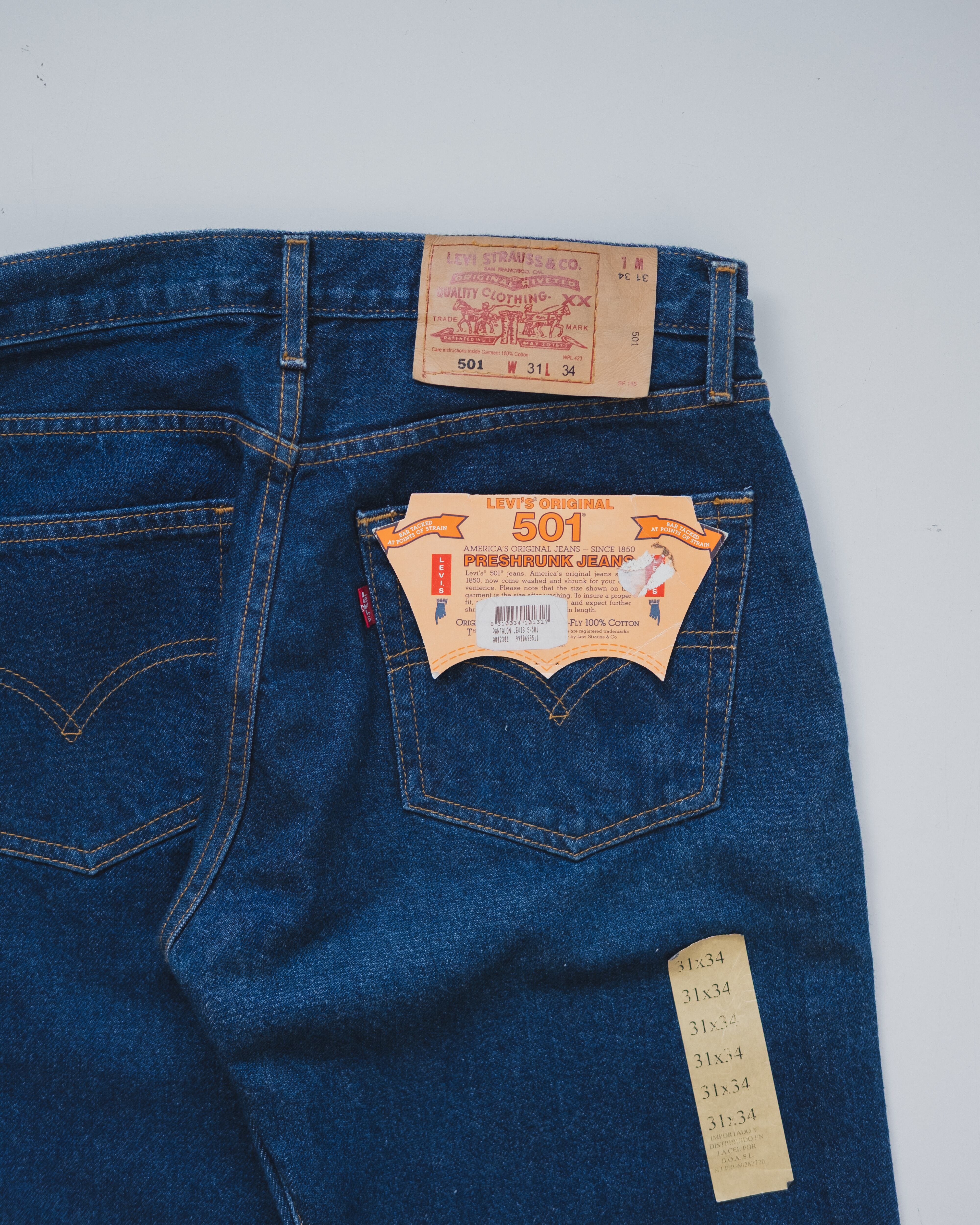 デッドストック Levi's 90's USA製 501 ビンテージ リーバイス Dead Stock 90s Levi's 501 USA製 W30×L32 - メルカリ