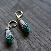 ARABUNA KEI ピアス タッセル 14金ゴールドフィルド/ARABUNA KEI Earrings  Tussel  14KGF