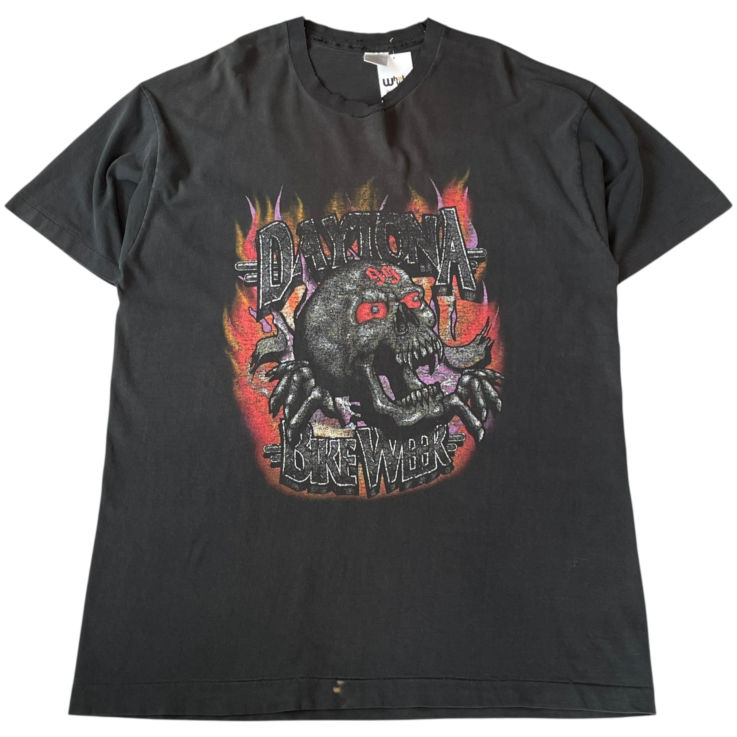 1999s DAYTONA BIKE WEEK "Ripper skull" T-shirt