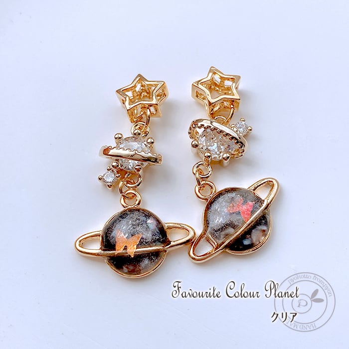 【Xmasセール】星に願いを⭐︎高品質アイオライト＊ピアスNo.191 ピアス イヤリング | ジルコニア | 星&月モチーフ | シルバー | (BC