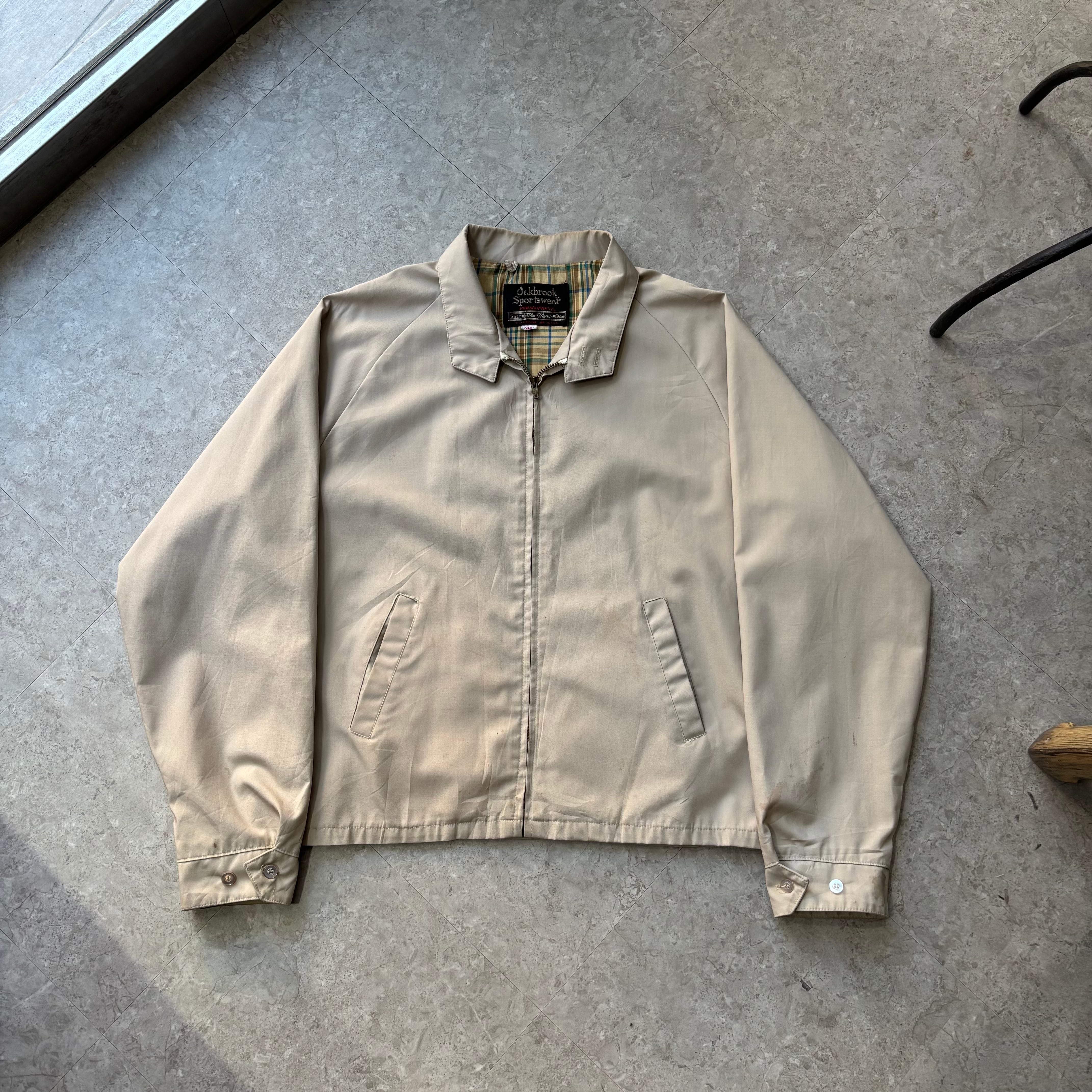 ~70s Sears raglan sleeve swing top "beige"【仙台店】