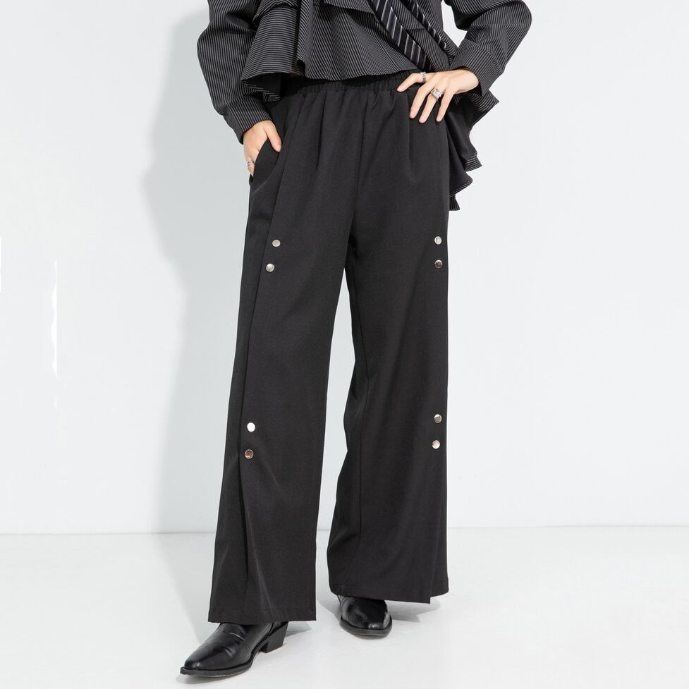 studs button pants / l0911