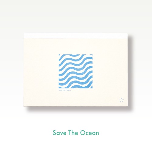 まある サステナブルパッド Save The Ocean ／ B6