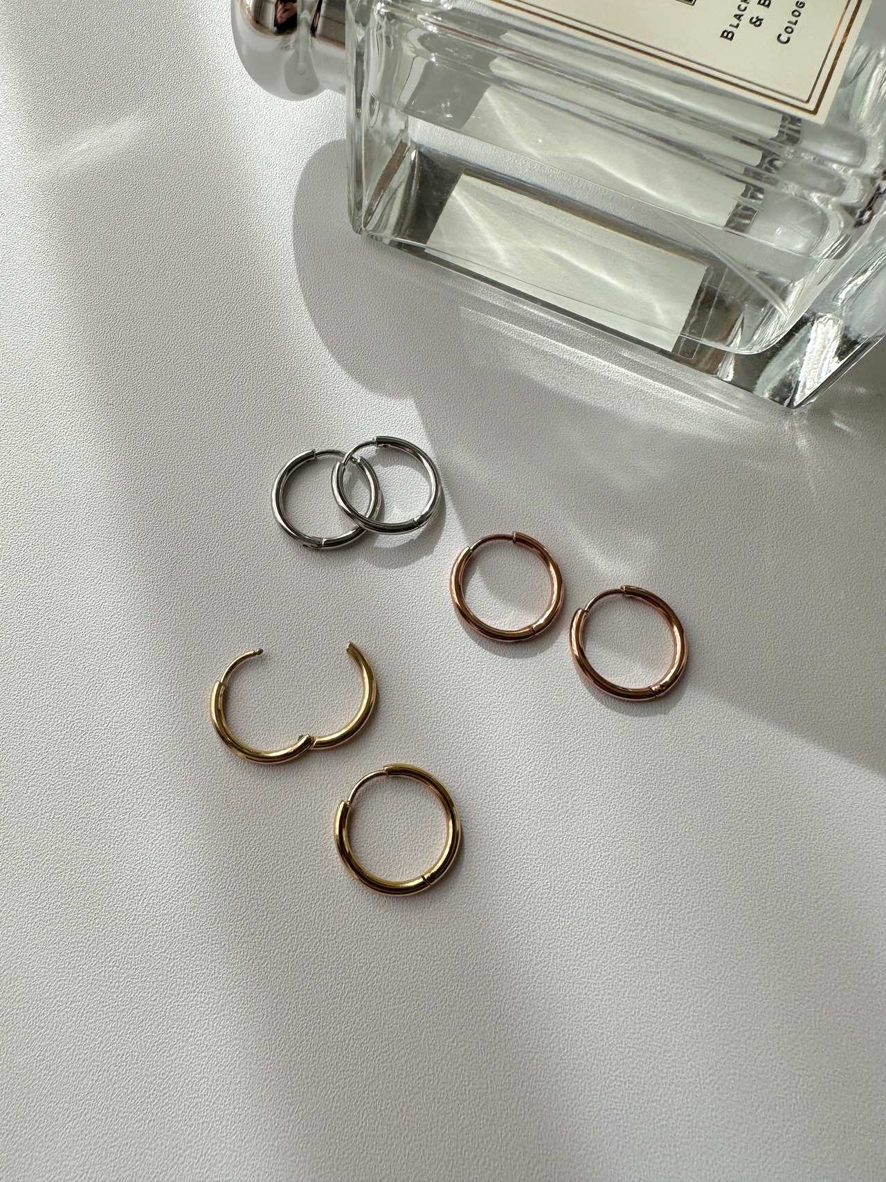 SS 18ミリフープピアス