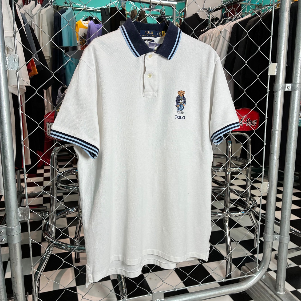 POLO RALPH LAUREN ポロベア CUSTOM SLIM FITポロシャツ