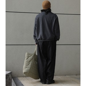 Henry neck button down sweatshirt 0200