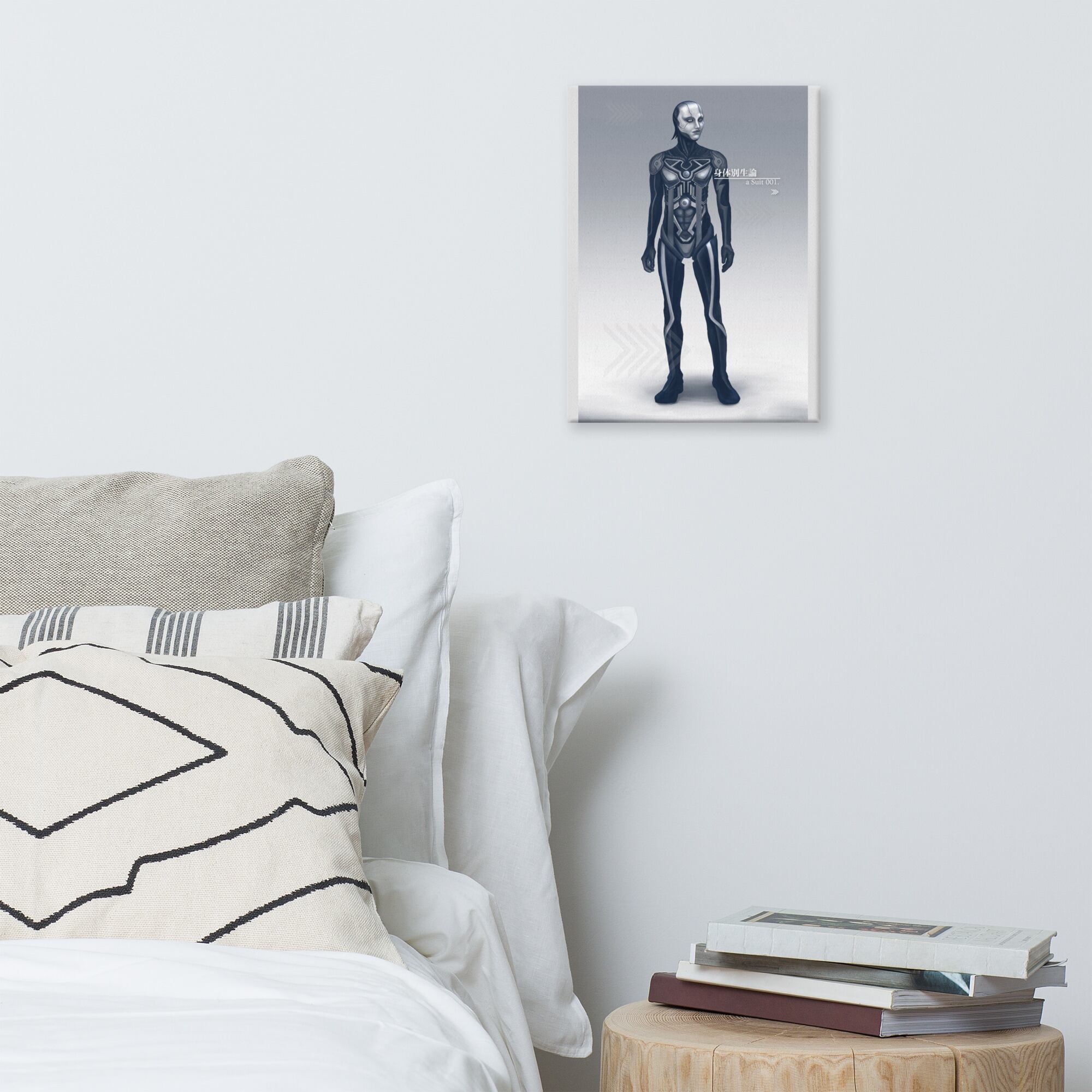 《身体別生論》/プリントキャンバス/30.41×40.64cm/(12×16インチ)