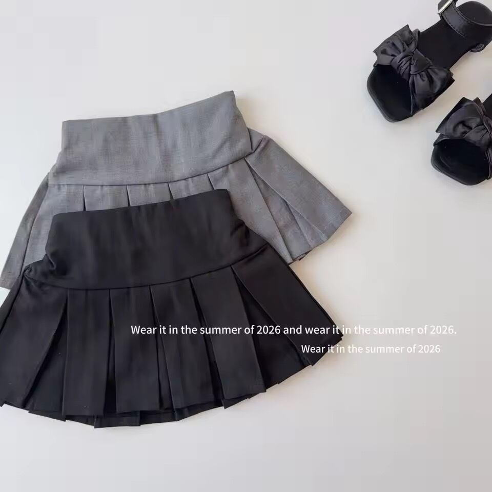プリーツミニスカート