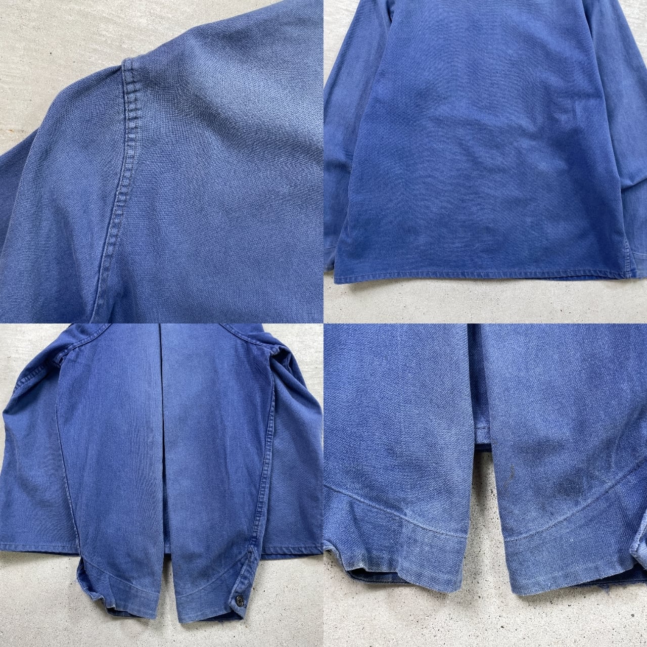 60〜70年代 UNKNOWN フレンチワークジャケット ユーロワーク 60〜70年代 UNKNOWN フレンチワークジャケット ユーロワーク