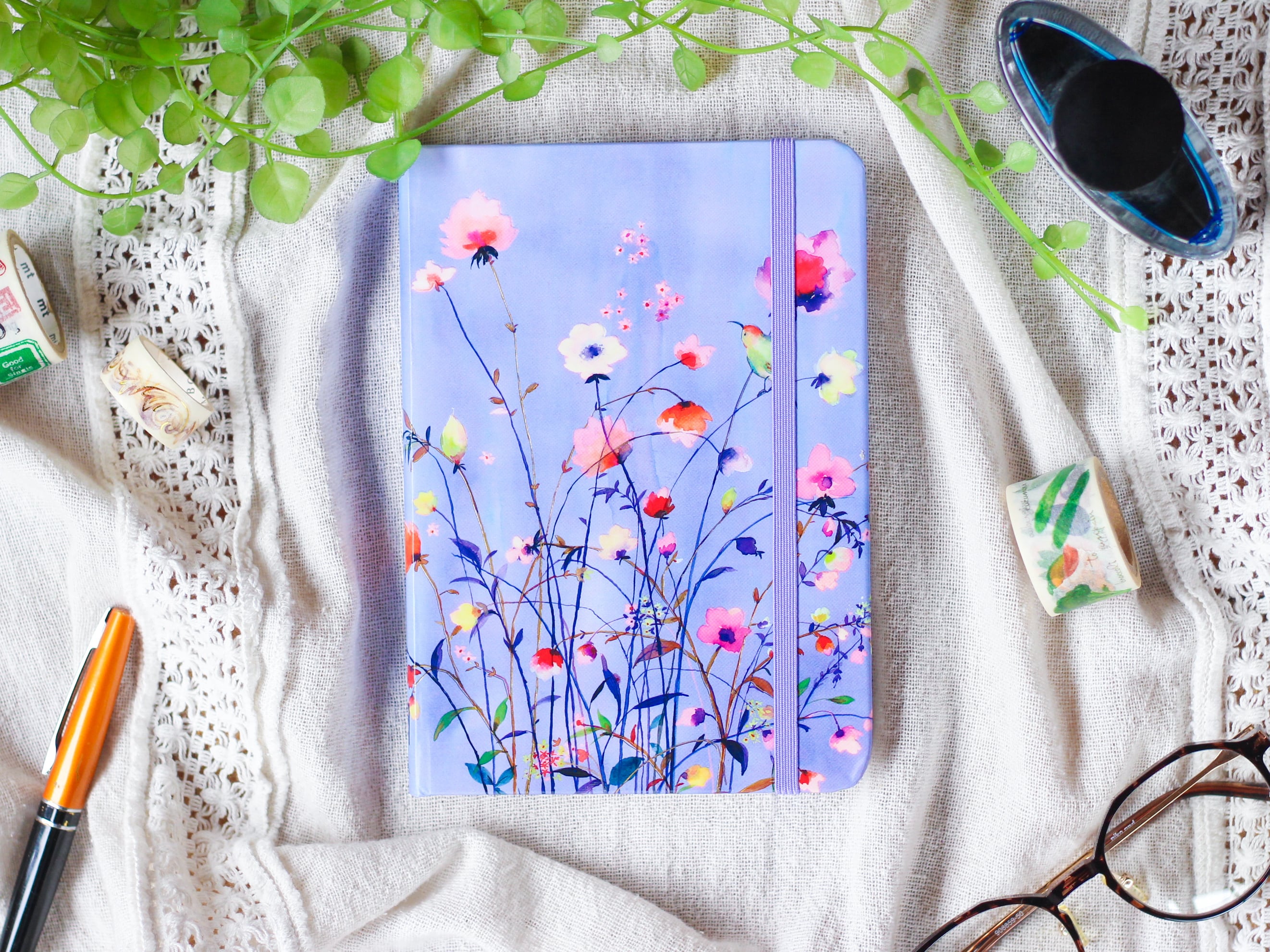 ノート "Lavender Wild Frlower" (PERTER PAUPER PRESS)