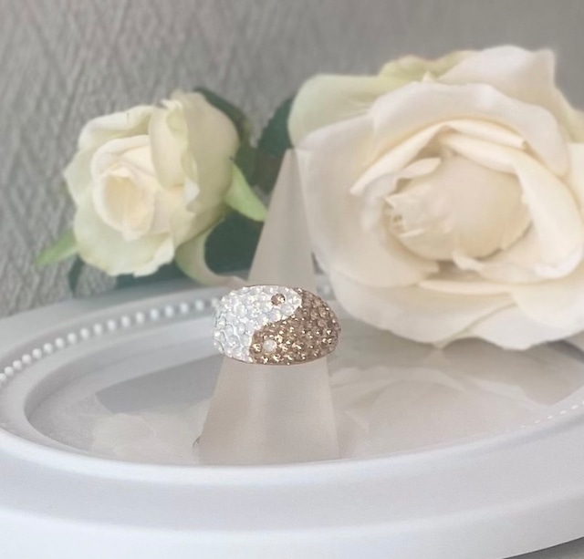 陰陽リング ゴールド/シルバー