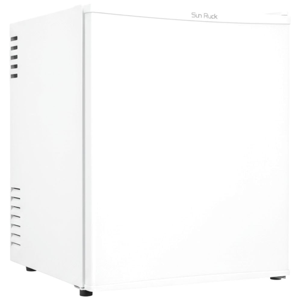 【人気】SunRuck 冷蔵庫 小型 48L ホワイト 強化ガラス棚仕様 静冷 ペルチェ方式 静音 家庭用 SR-R4805W