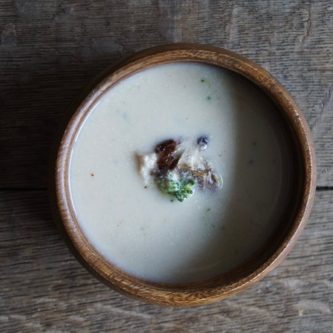 ブリときのこの濃厚ポタージュ