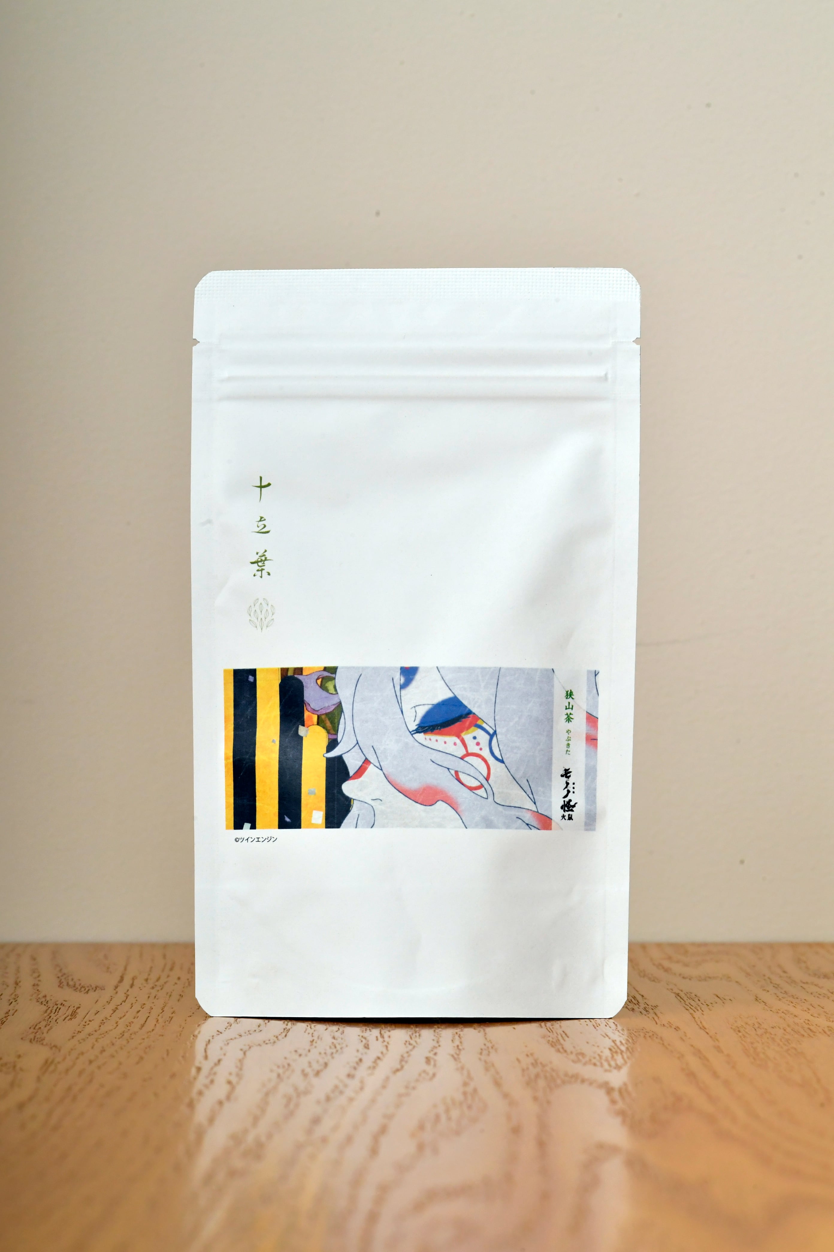 狭山抹茶缶30g カーキ【劇場版モノノ怪コラボ】 | 十立葉公式ショップ