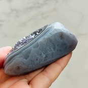 キラキラな細かい結晶が美しいドゥルージーアメジスト*アメジストクラスター*天然石インテリア*置き物