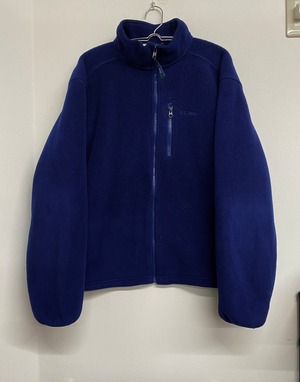 80-90sUSA L.L.BEAN Fleece Zip Jacket/XL