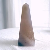 ドゥルージーアゲート＊オベリスク＊250814＊天然石＊置き物＊インテリアストーン