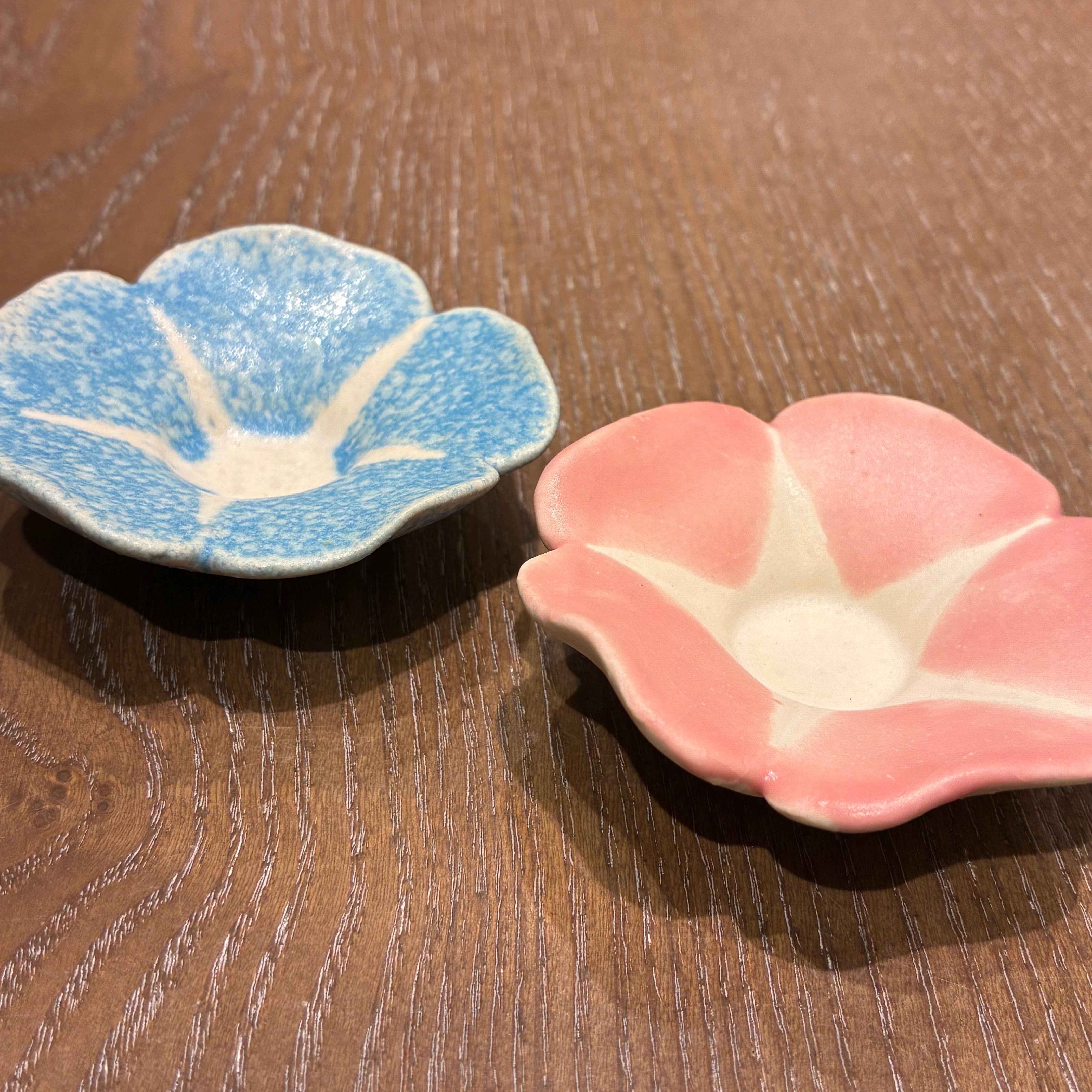 26夏】花豆皿 (幅 6 cm) 朝顔 そらのいろ | TSUNE;田中恒子の器