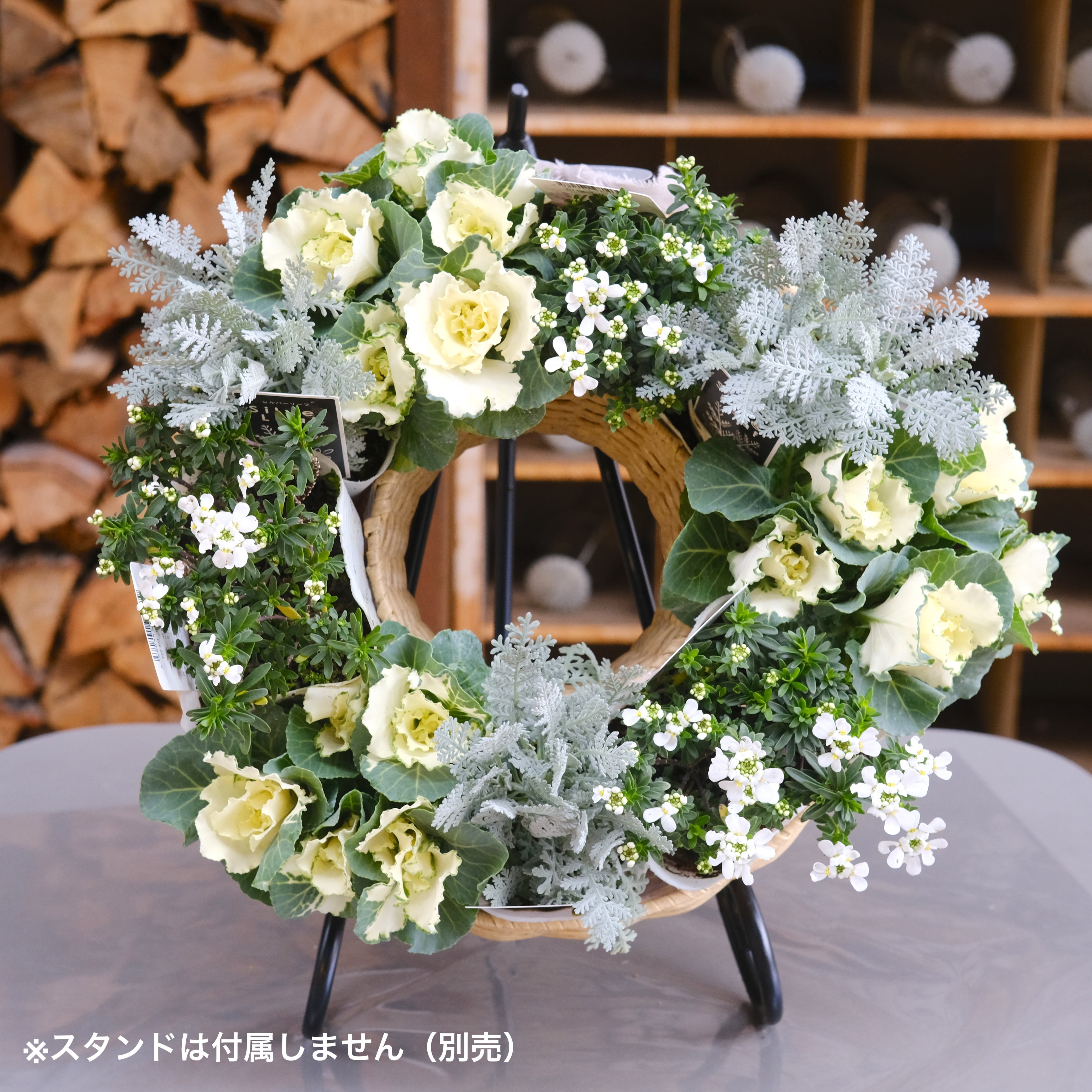 グリーンと花々のリース グリーンと花々のリース 【公式通販】