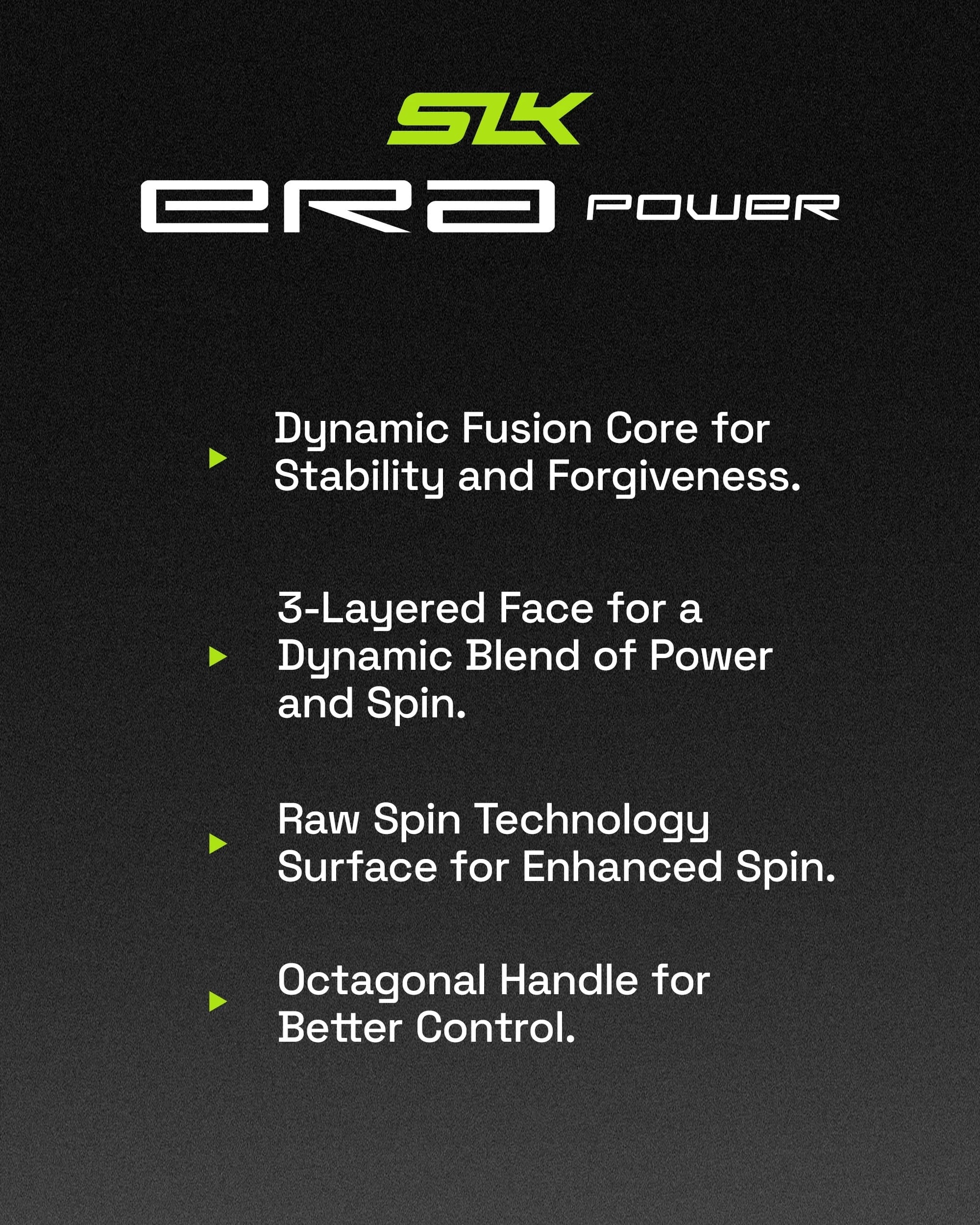 SLK ERA POWER ELONGATED Cyan ピックルボールパドル | SANNO SPORTS