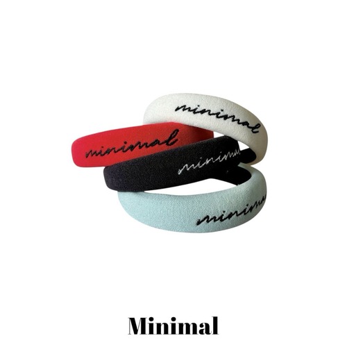 MINIMAL［取寄］minimal hairband 26autumn