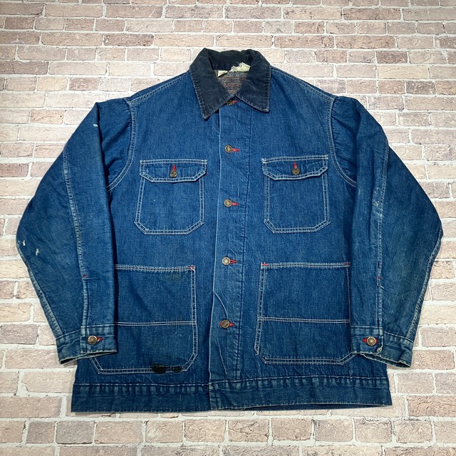 1970'S DENIM COVERALL BLANKET LINER