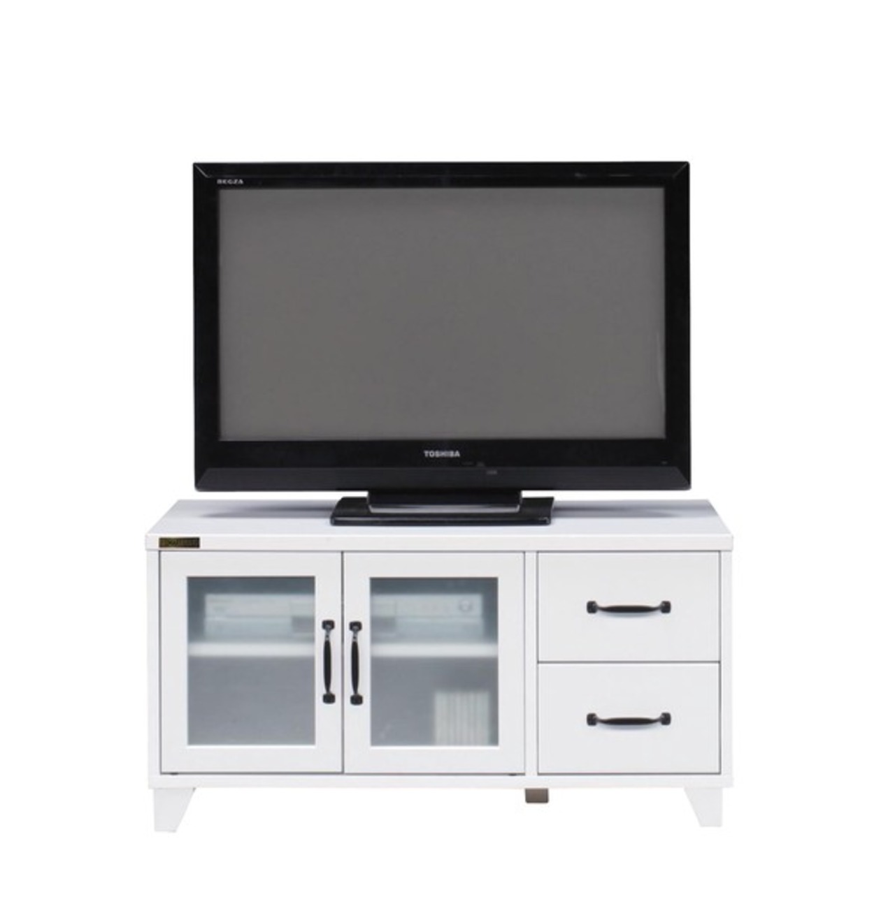 お部屋が広く見えるWH家具シリーズ 組立家具/90ローボード ユリアンII 