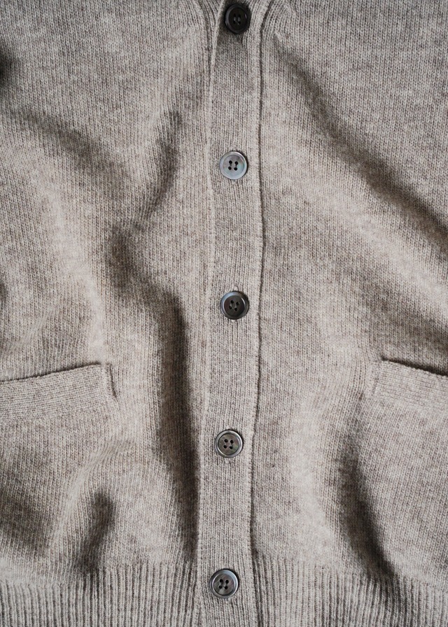 COMME des GARCONS HOMME 09AW wool blend cardigan