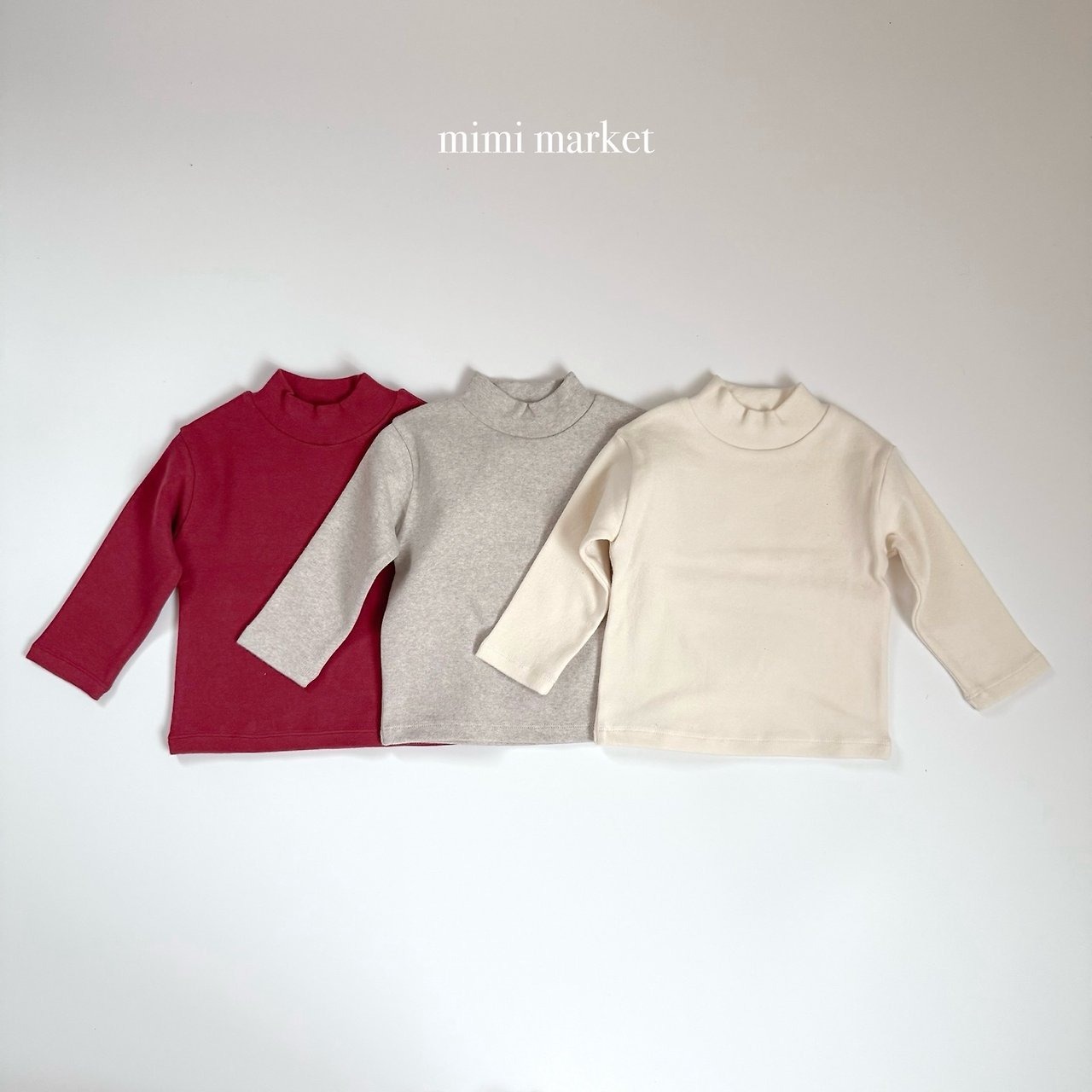 ミミマーケット / mimimarket / ピーチハイネック / 韓国子供服 / キッズ / 26winter〖取寄〗*S~L*