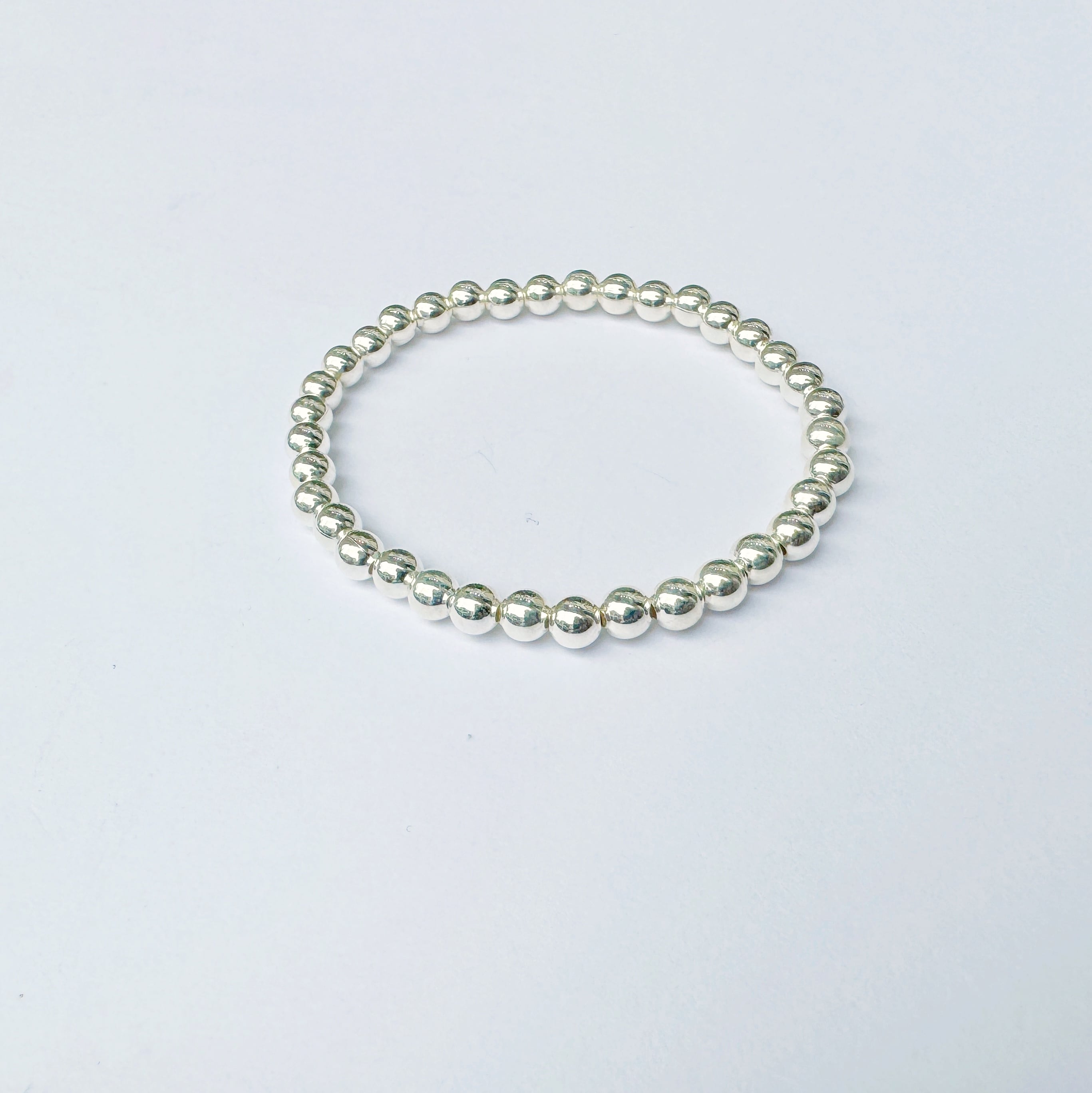 XS玉 ボールビーズ ブレスレット 5mm | 【公式通販】鎌倉のシルバー XS玉 ボールビーズ ブレスレット 5mm | 【公式通販】鎌倉のシルバー
