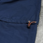 gimmick navy wide detachable nylon pants