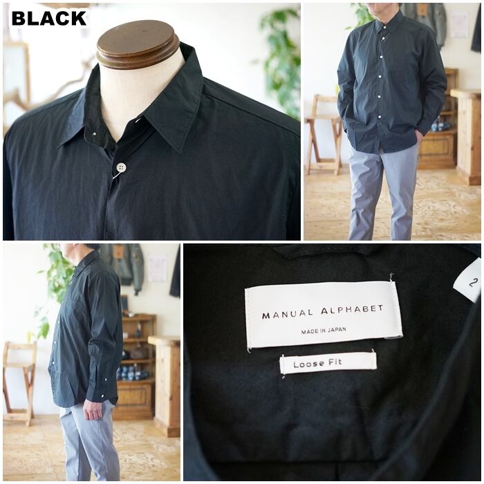 MANUAL ALPHABET マニュアルアルファベット 長袖シャツ 738 L MANUAL ALPHABET マニュアルアルファベット 長袖シャツ レギュラー