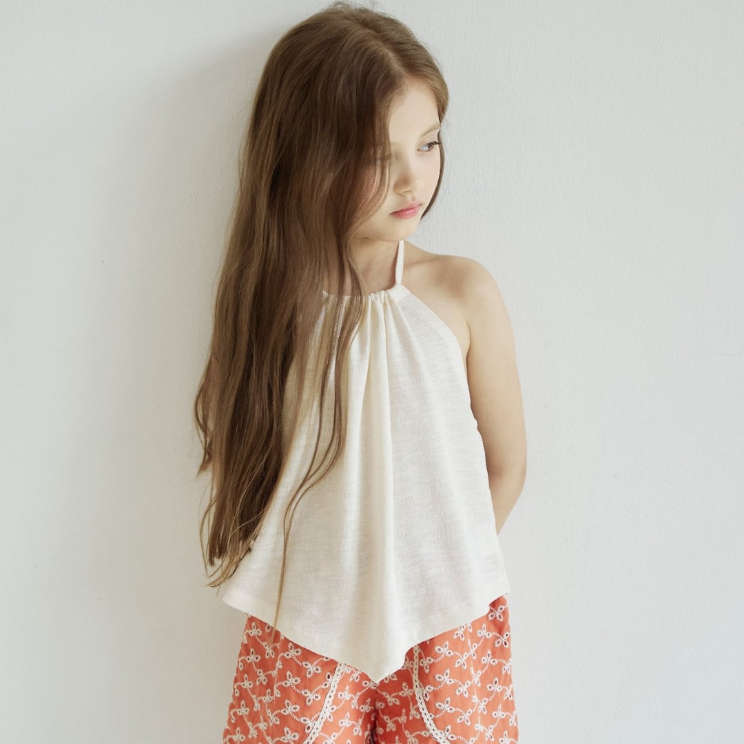 【予約】Summer Halter T / rosette