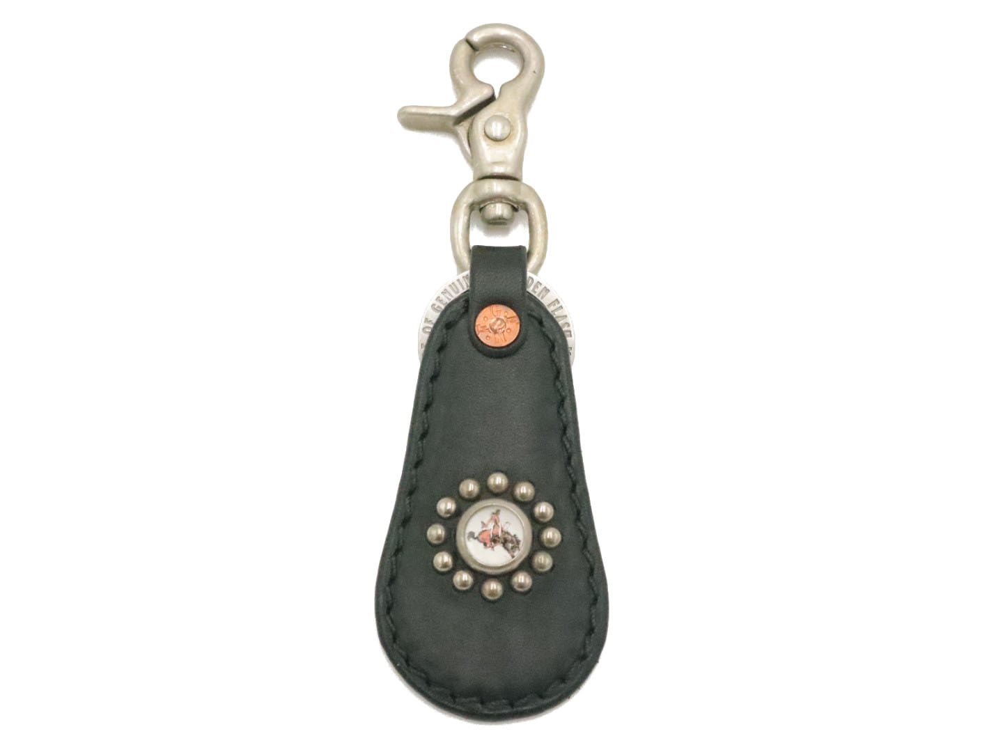 FLOWER STUDDED SHOEHORN KEYHOLDER