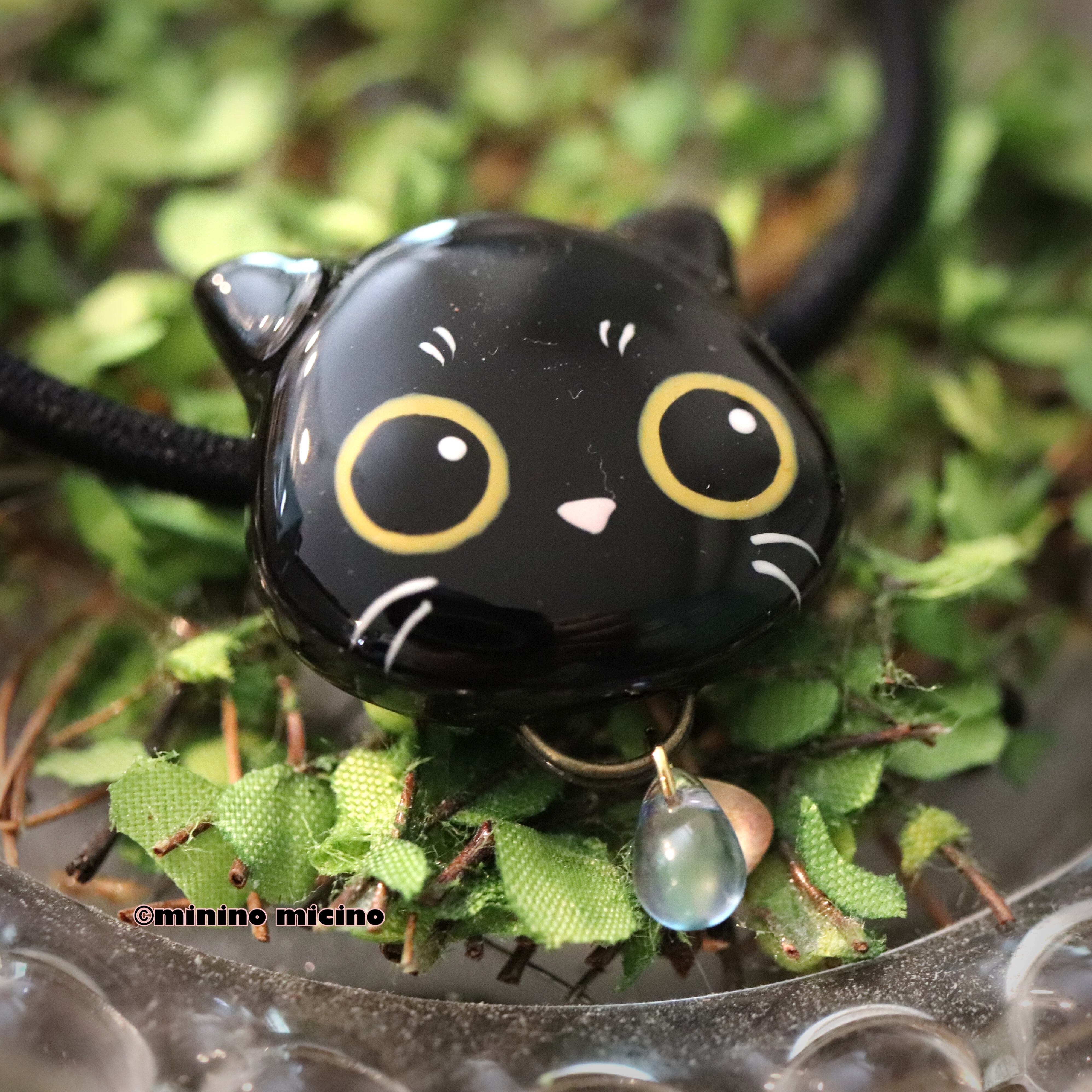 手描きアート猫ヘアゴム 全6種類 | まやの目(猫モチーフ雑貨