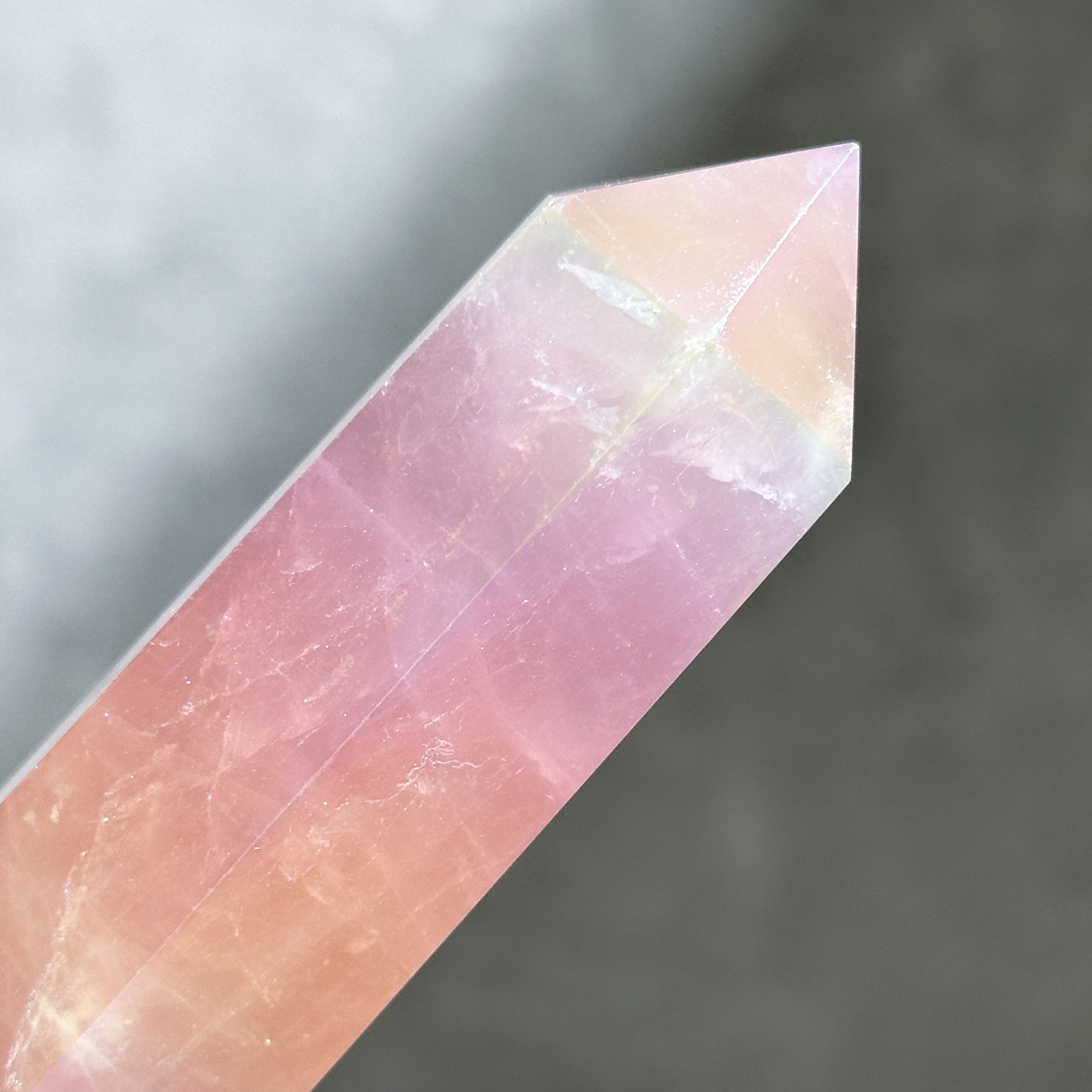 エンジェルオーラローズクォーツ タワー21✧ Angel Aura Rose Quartz