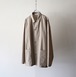 STILL BY HAND " Cotton Typewriter Coverall Shirts Jacket ( TAUPE )"