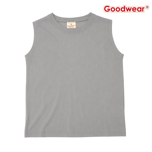 GOOD WEAR グッドウェア ノースリーブ Mサイズ レディース 春 夏 春夏 スリーブレストップ USA製 コットン100％ ヘビーウェイト 130034 フォーリッジ