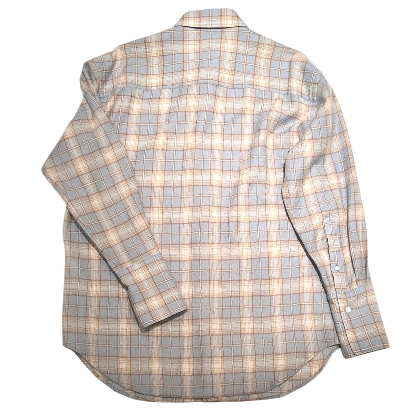 AURALEE  [AIRY WOOL CHECK SHIRT]