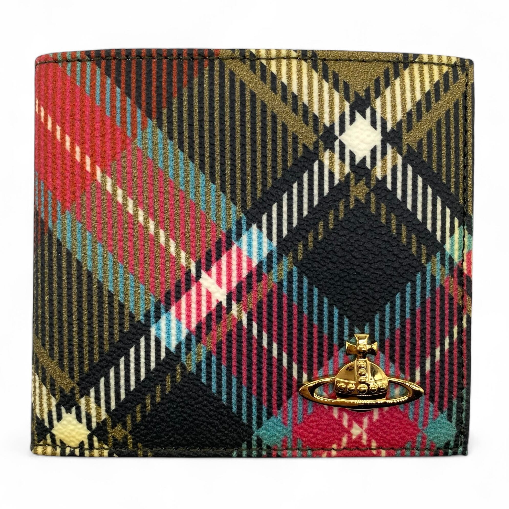 Vivienne Westwood Folding Wallet Plaid / ヴィヴィアンウエストウッド 二つ折り財布