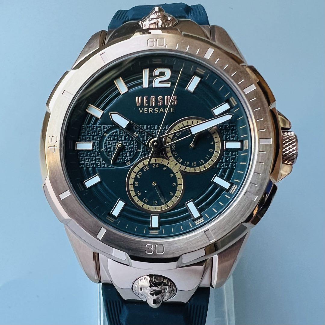 ヴェルサス ヴェルサーチ 新品 メンズ 腕時計 ブラック ケース
