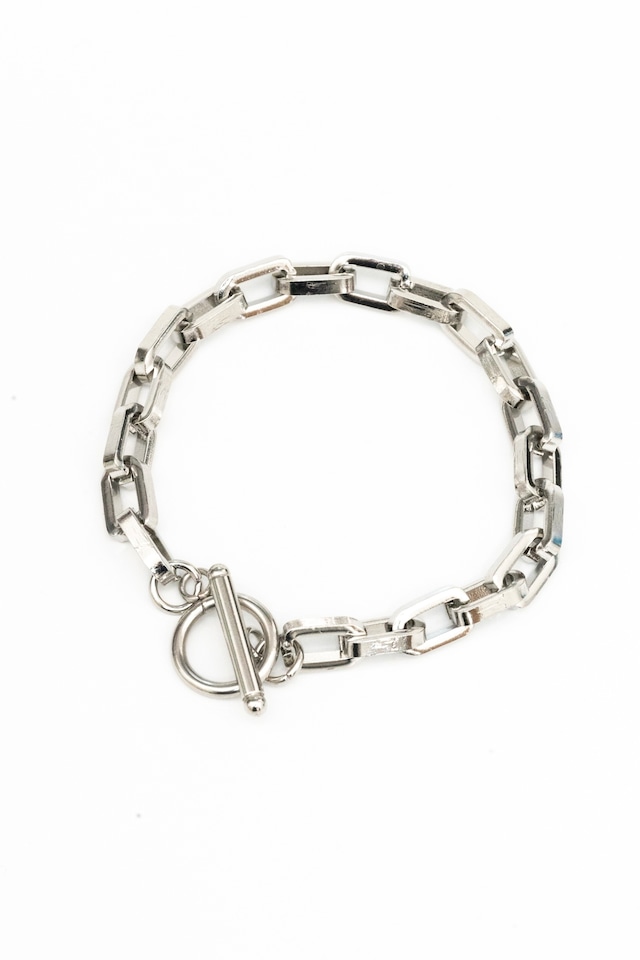 【square chain bracelet】/ SILVER